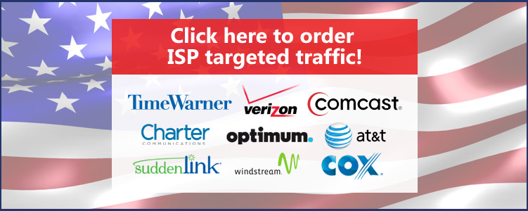 Buy ISP targeted traffic